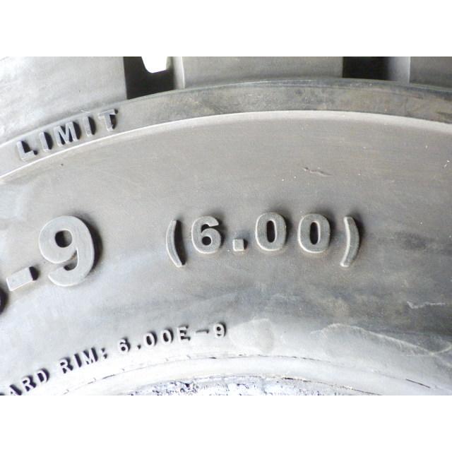 21×8-9 /6.00 ADVANCE Solid-Super-Lug OB-502 中古 1本のみ フォークリフト ノーパンク X1357 |  | 02