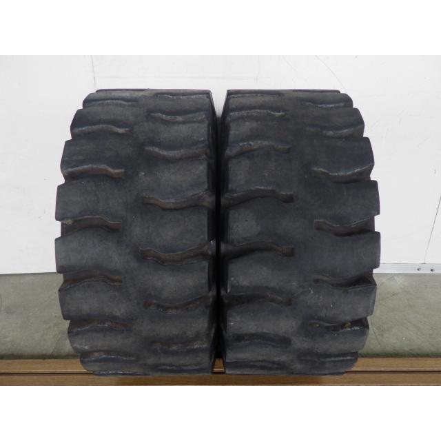 23×9-10 /6.50 ダンロップ POWERLIFTER M FB 中古 2本セット フォークリフト ノーパンク X1361 | DUNLOP
