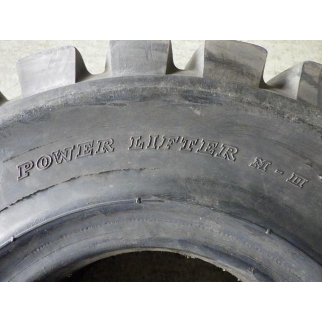 21×8-9 /6.00 ダンロップ POWERLIFTER M-II DG 中古 2本セット フォークリフト ノーパンク X1362 | DUNLOP | 02