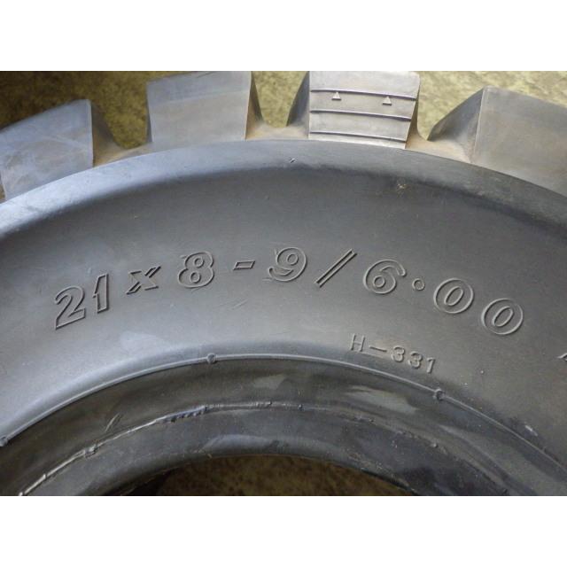 DUNLOP（ダンロップ） 21×8-9 /6.00 POWERLIFTER M-II FB 中古 1本のみ