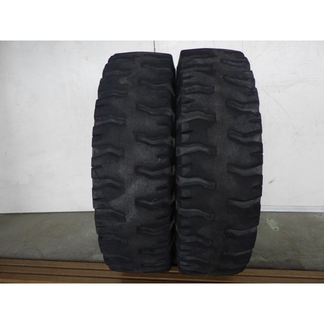 7.50-16 /6.00 ダンロップ POWERLIFTER DG 中古 2本セット フォークリフト ノーパンク X1366 | DUNLOP