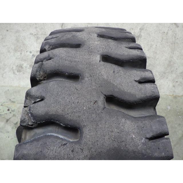 7.50-16 /6.00 ダンロップ POWERLIFTER DG 中古 2本セット フォークリフト ノーパンク X1366 | DUNLOP | 03
