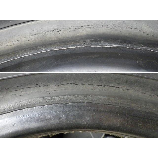7.50-16 /6.00 ダンロップ POWERLIFTER DG 中古 2本セット フォークリフト ノーパンク X1366 | DUNLOP | 05