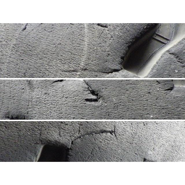 7.50-16 /6.00 ダンロップ POWERLIFTER DG 中古 2本セット フォークリフト ノーパンク X1366 | DUNLOP | 08