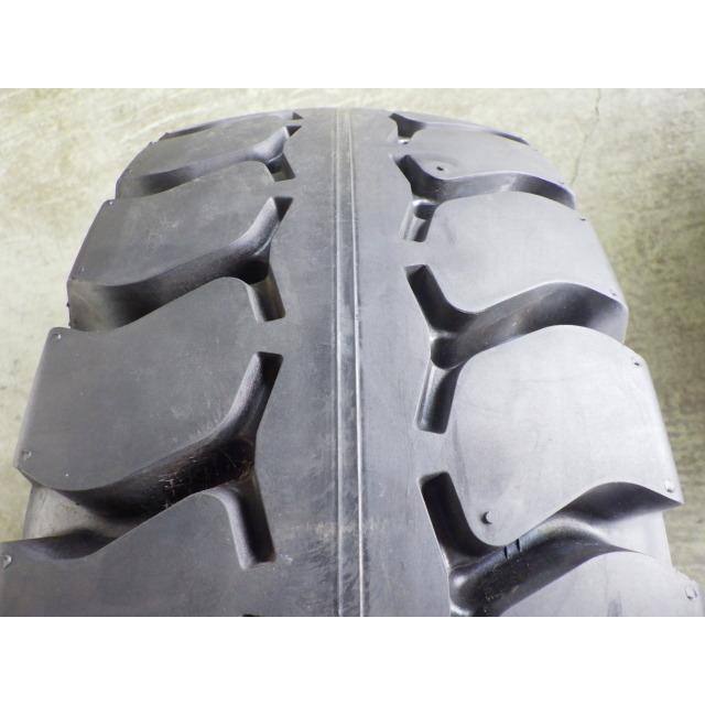 21×8-9 /6.00 ダンロップ ELECSAVER TRT BE FK333 中古 9.9分山 2本セット フォークリフト ノーパンク X1397 | DUNLOP | 04