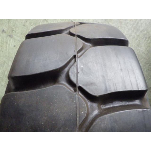 21×8-9 6.00E-9 ヨコハマ Hi-CUSHION HT-E 中古 9.9分山 2本セット フォークリフト ノーパンク X1407 | ヨコハマタイヤ | 06