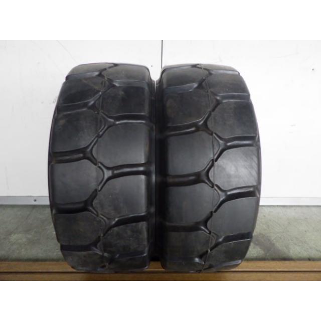 21×8-9 6.00E-9 ヨコハマ Hi-CUSHION HT-E 中古 9.9分山 2本セット フォークリフト ノーパンク X1409 | ヨコハマタイヤ