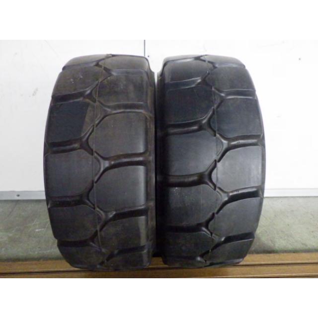 21×8-9 6.00E-9 ヨコハマ Hi-CUSHION HT-SL中古 9.9分山 2本セット フォークリフト ノーパンク X1411 | ヨコハマタイヤ