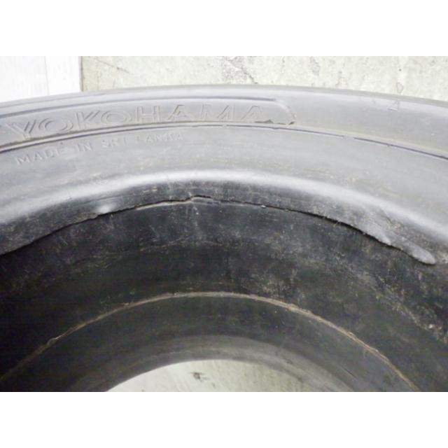 21×8-9 6.00E-9 ヨコハマ Hi-CUSHION HT-SL中古 9.9分山 2本セット フォークリフト ノーパンク X1411 | ヨコハマタイヤ | 08