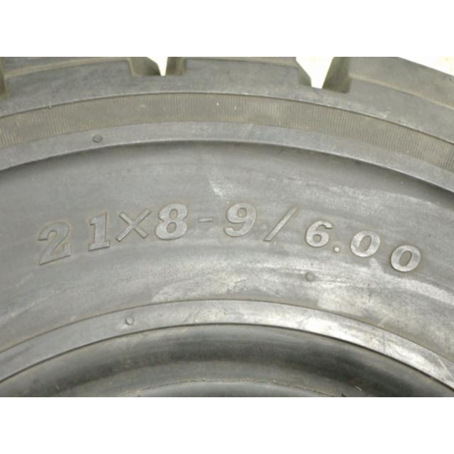 21×8-9 /6.00 AICHI ME310 中古 1本のみ フォークリフト ノーパンク 日本製 21/8-9 21-8-9 X1641 |  | 01