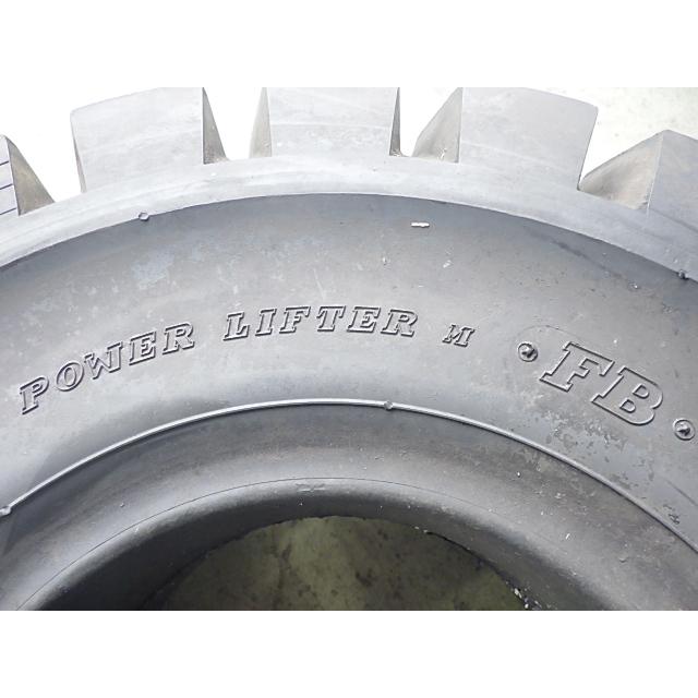 23×9-10 /6.50 ダンロップ DUNLOP POWERLIFTER FB 中古 2本セット フォークリフト ノーパンク 23/9-10 23-9-10 X1692 | DUNLOP | 02