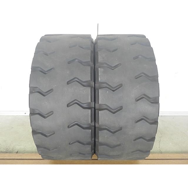 23×9-10 /6.50 AICHI ME310 中古 2本セット フォークリフト ノーパンク 日本製 23/9-10 23-9-10 X1693 | 