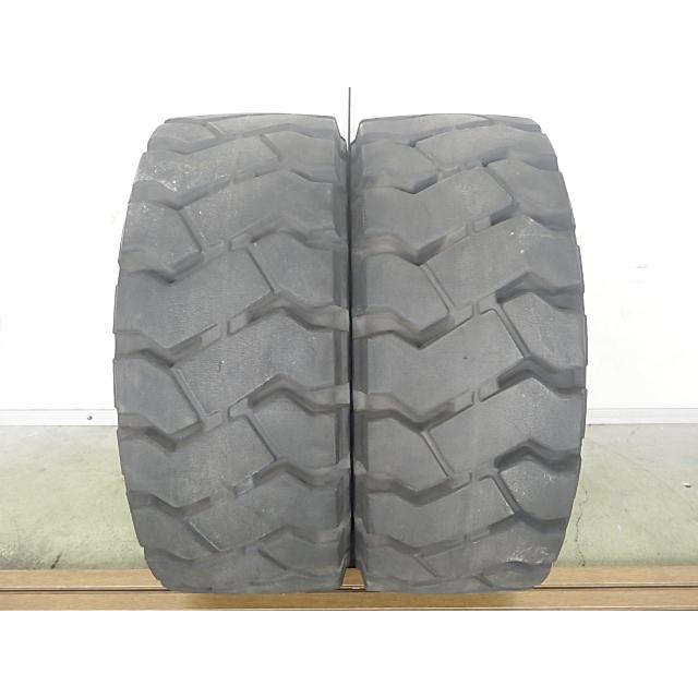 23×9-10 /6.50 AICHI ME310 中古 2本セット フォークリフト ノーパンク 日本製 23/9-10 23-9-10 X1695 | 