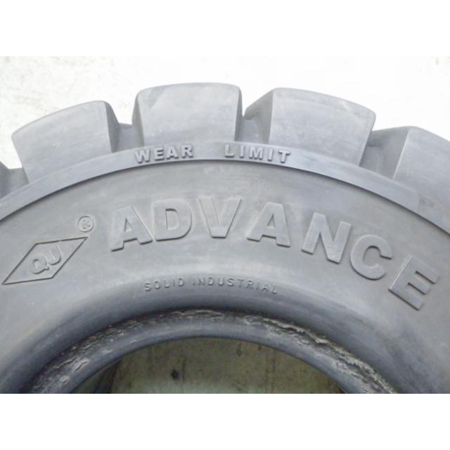 21×8-9 /6.00 ADVANCE Solid-Super-Lug OB-502 中古 2本セット フォークリフト ノーパンク X1777 |  | 02