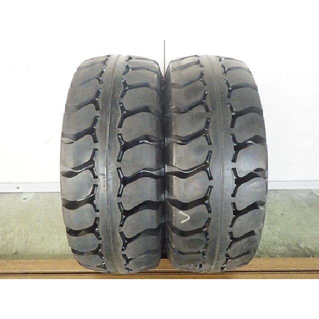 18×7-8 ダンロップ DUNLOP ELECSAVER TRT FK333 中古 9.9分山 2本セット フォークリフト ノーパンク 2022年製 18×7/8 X1814 | DUNLOP