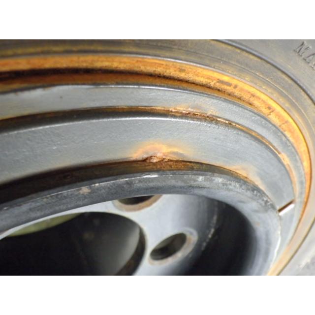 21×8-9/6.00 中古 2本セット 夏タイヤ 鉄ホイール AICHI CARRYACE