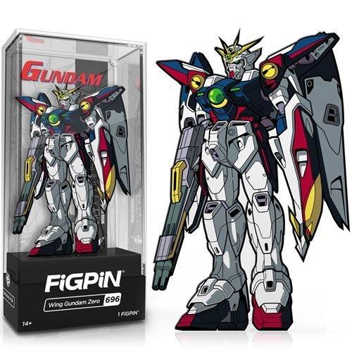 アニメ　ガンダム　FiGPiN ウイングガンダム・ゼロ　ピンバッジ｜dark-side-eiga