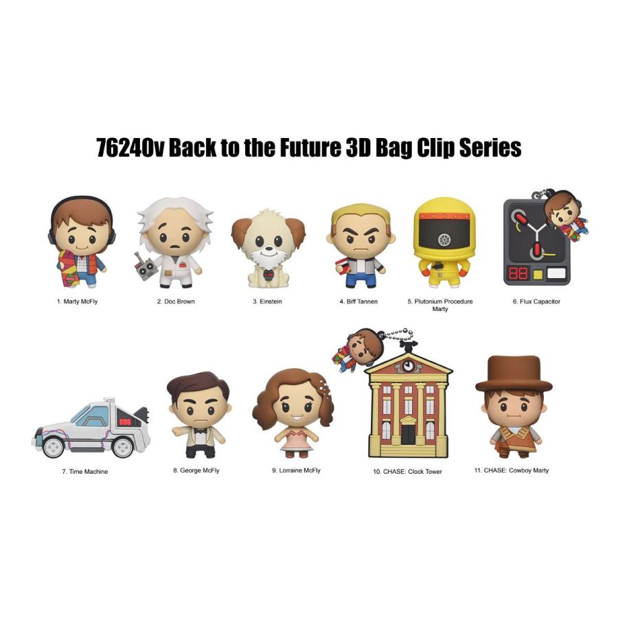 バック・トゥ・ザ・フューチャー　３D　フィギュラル　バッグクリップ |  | 01