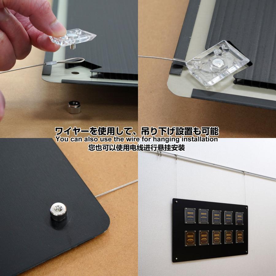 ウォール ディスプレイ ボード Wall Display Board The Metal S