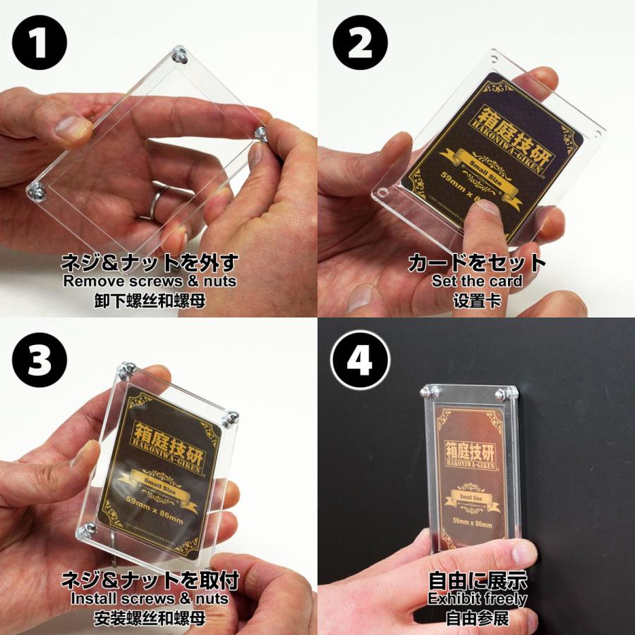 ウォール ディスプレイ ボード用 アクリルケース The Case (スモール