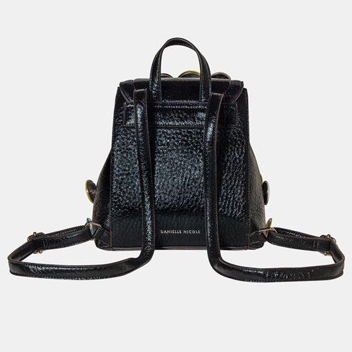 【未使用】Loungefly Disney クルエラ リュック101匹わんちゃん ディズニー 101匹わんちゃん クルエラ ボタン ミニバックパック