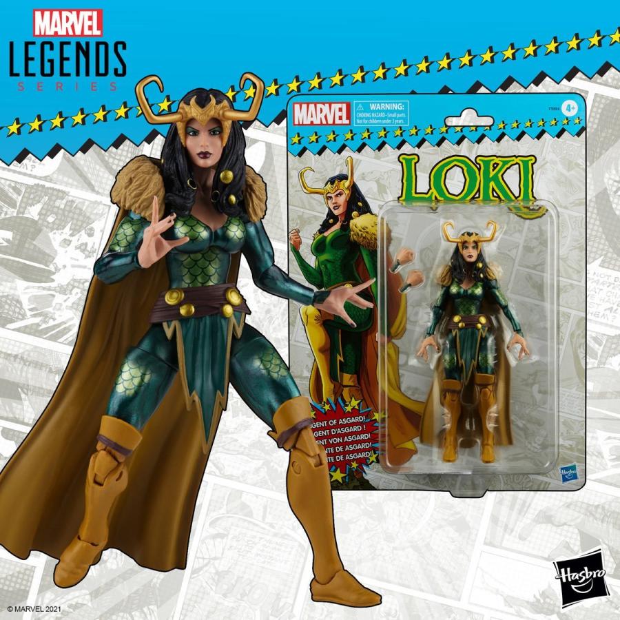 マーベル マーベルレジェンド レディ・ロキ レトロシリーズ 6 マーベル マーベルレジェンド レディ・ロキ レトロシリーズ 6