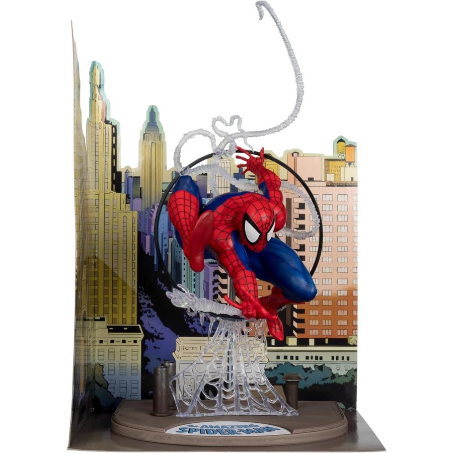スパイダーマン&黒スパイダーマンスタチュー スパイダーマン&黒スパイダーマンスタチュー