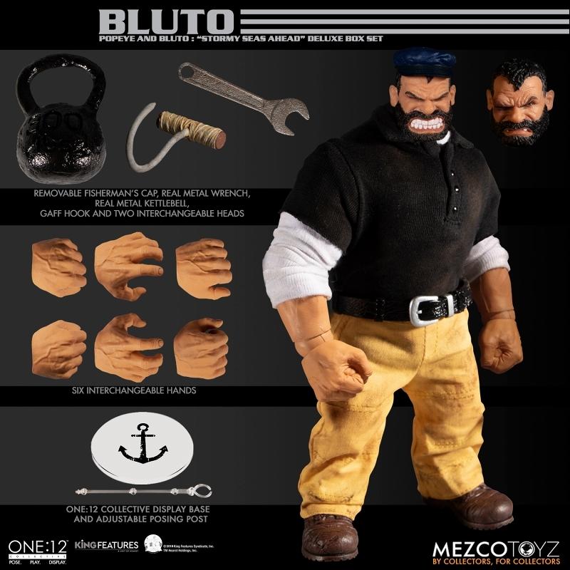 メズコ ワン12コレクティブ POPEYE ポパイ&ブルート 1/12 メズコ ワン12コレクティブ POPEYE ポパイ&ブルート 1/12