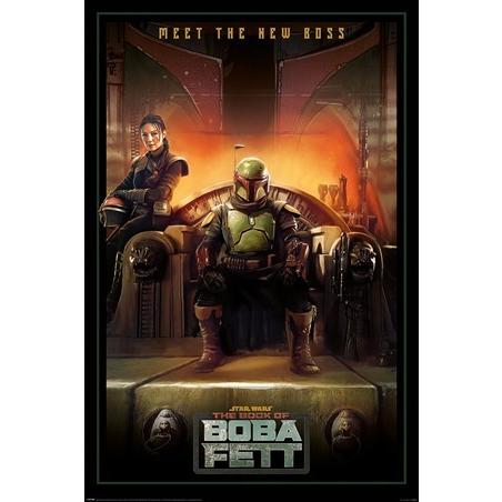 ポスター　スターウォーズ　ディズニープラス　ボバ・フェット　フェネック | 