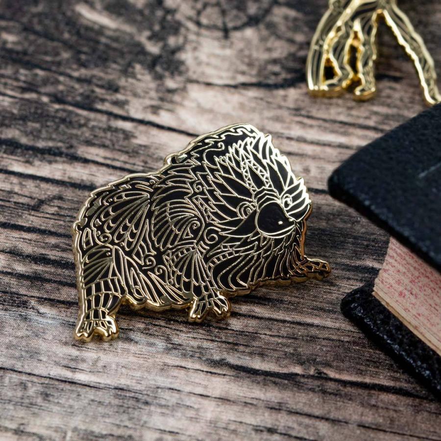 ファンタスティック・ビーストと黒い魔法使い　エナメル　ピンバッジ　1.2  ベビー・ニフラー＆ボウトラックル |  | 01