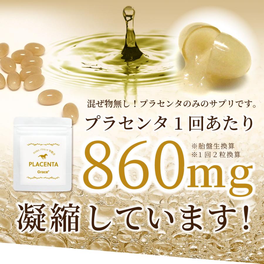 生プラセンタ PLACENTA Grace+ グレースプラス 60粒(約1か月分 生プラセンタ PLACENTA Grace+ グレースプラス 60粒(約1か月分