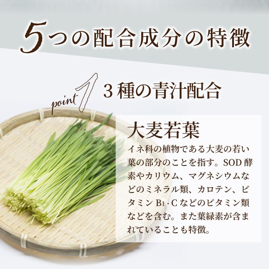 植物酵素の青汁ゼリー【30包】【送料無料】121種の食物酵素 フェカリス菌で腸活 プラセンタ 酵素 青汁 ゼリー 栄養補給 野菜不足 |  | 02