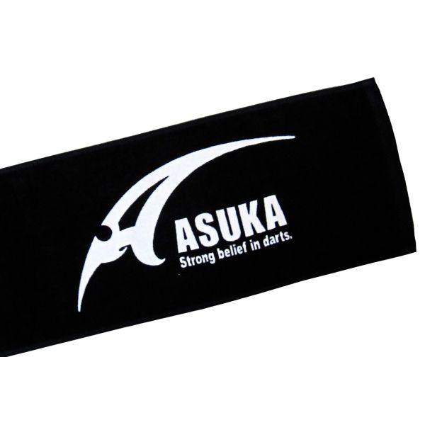 【送料無料】　ダーツ アクセサリー ASUKA マフラータオル ブラック （ASUKA）｜darts-ya｜02