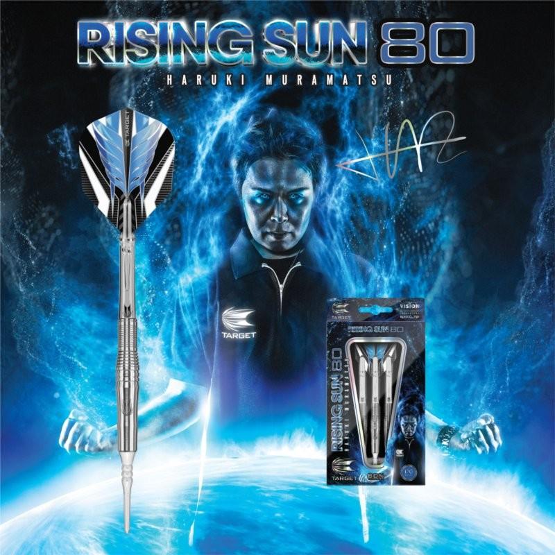 【送料無料】　ダーツ セット バレル  RISING SUN 80 村松治樹モデル (TARGET)｜darts-ya｜04