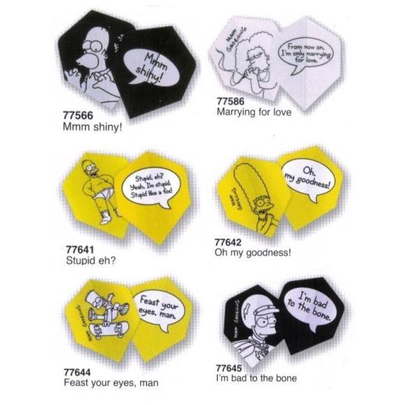 送料無料 ダーツ フライト キャラクター Simpsons 5 Unicorn Unisim 305 フリー シッピング屋 通販 Yahoo ショッピング