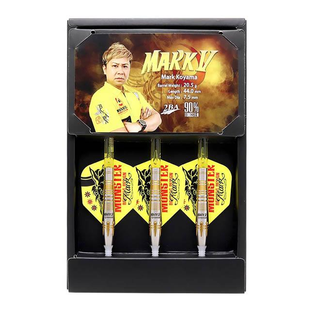 【限定値下げ】ダーツセット モンスター製バレル多数 MONSTER(モンスター) MARK5(マーク5) 2BA 小山マーク選手モデル