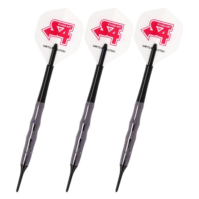 7月11日12日限定値引き！！ S4 ニライカナイ3 ノーグルーヴ 黒真打 S4-DARTS(エスフォーダーツ) ニライカナイ3 ノーグルーヴ 黒真打 2BA