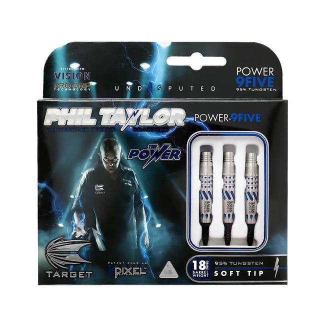 TARGET POWER 9FIVE オリジナルソフトチップ ＜200130＞【ターゲット フィル・テイラー パワー 2BA 3個