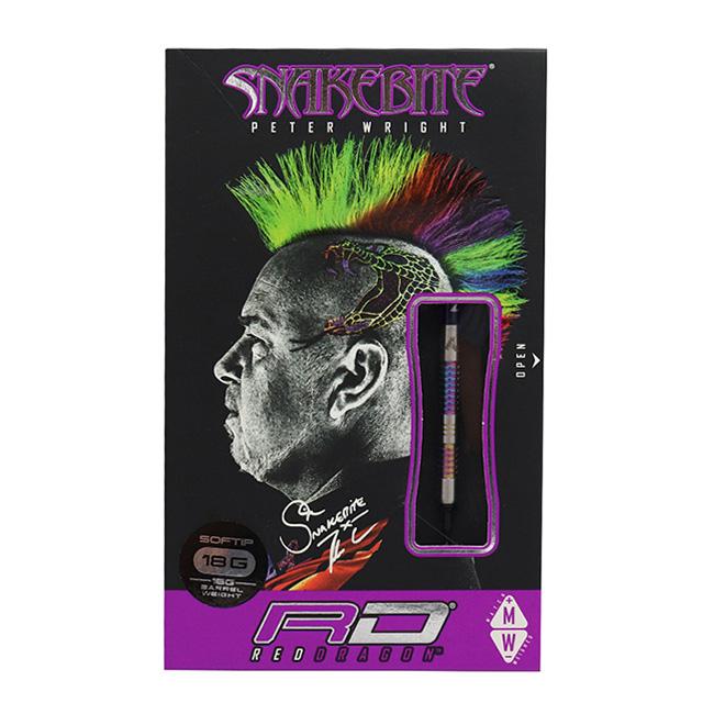Red Dragon(レッドドラゴン) Peter Wright Snakebite Rainbow Mamba