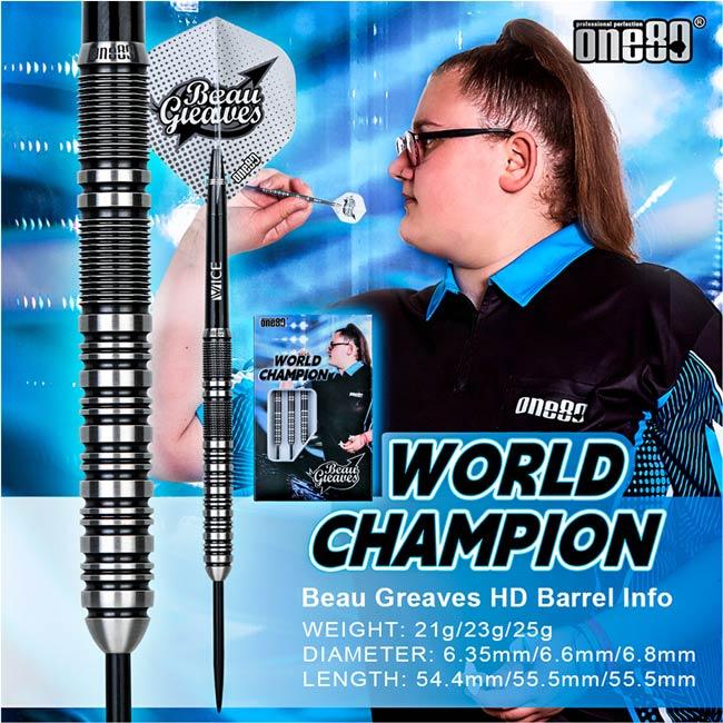 One80(ワンエイティ) Beau Greaves 80 STEEL 21g ボウ