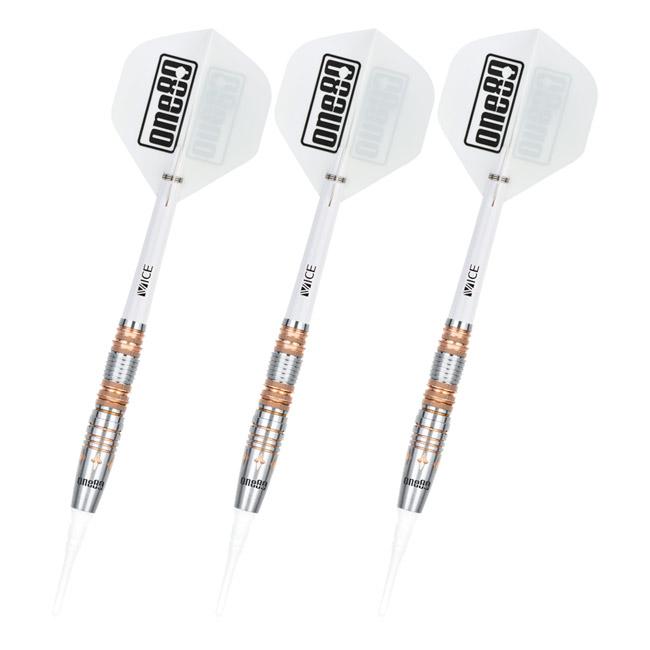 ダーツバレル　ORCA ver.2 ローズゴールドコーティング21g One80(ワンエイティ) ORCA(オルカ) ver.2 2BA 21g ローズ