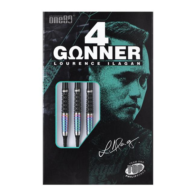 One80(ワンエイティ) GUNNER(ガンナー) ver.4 2BA 22g Rainbow&Black