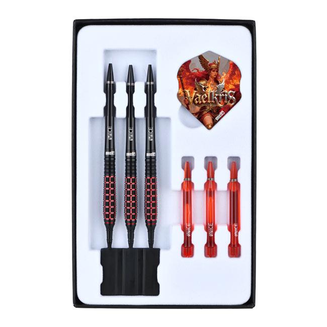 ダーツバレル6セット　他ダーツグッズ一式 One80(ワンエイティ) Vaelkris(ヴァエルクリス) V1 2BA 18g (ダーツ
