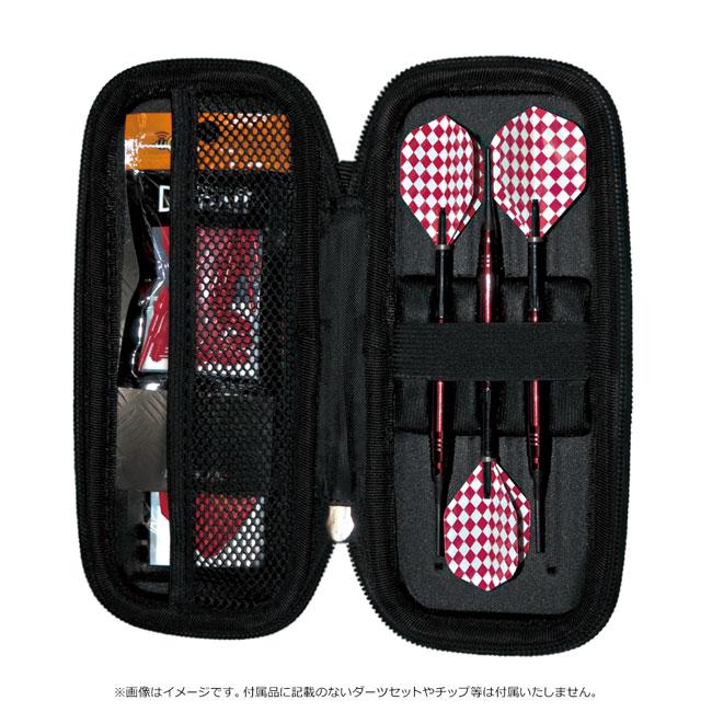 人気！お得！ダーツセット！4セット＋付属品＋ダーツ専用ケース D.CRAFT(ディークラフト) EVAシェルケース (ダーツ ケース) : ダーツ