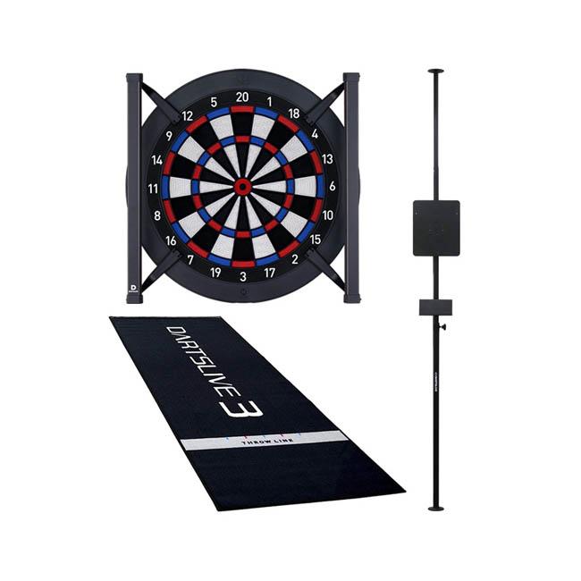 【セット商品】DARTSLIVE Home & DARTSLIVE ポールスタンド & DL3 スローマット & DL Home LED LIGHT｜dartscountup