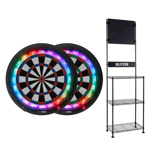 BLITZER ダーツ台 3段 セット商品】GRANBOARD 3s(グランボード3s) & BLITZER(ブリッツァー