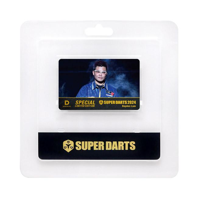 ロイデンラム　ダーツライブオフィシャルプレイヤーダーツライブカード ダーツライブカード SUPER DARTS2024×ダーツライブプレイヤー