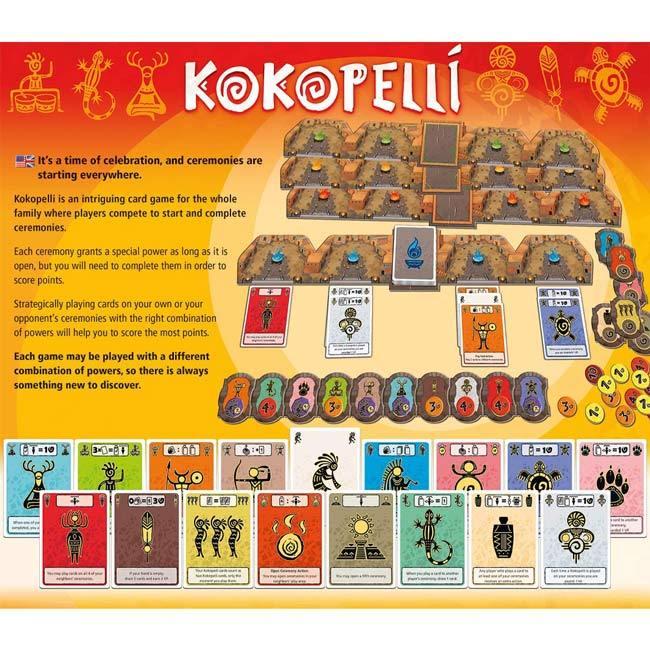 ココペリ Kokopelli 日本語解説書付き (ボードゲーム カード
