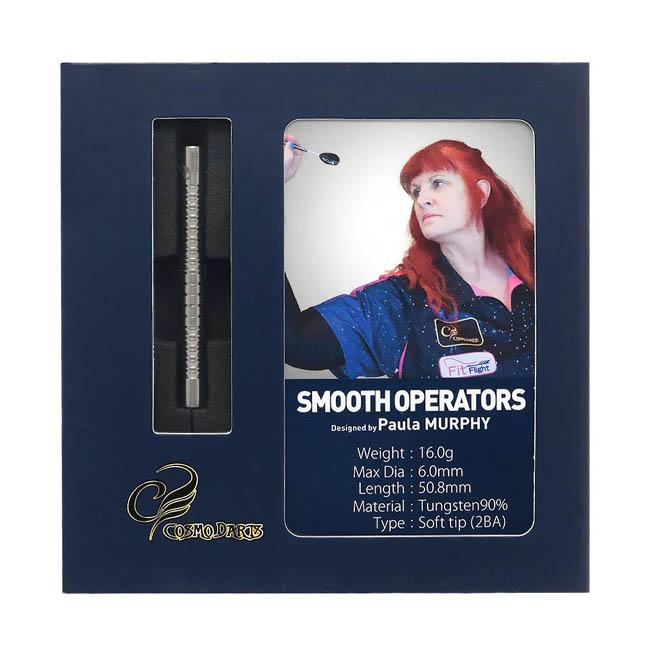 COSMO DARTS SMOOTH OPERATORS(スムース オペレーターズ) 2BA ポーラ・マーフィー選手モデル 【バレルのみ】 (ダーツ バレル ダの画像