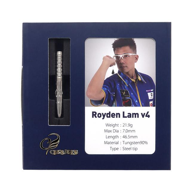 COSMO DARTS(コスモダーツ) ROYDEN LAM v4 STEEL ロイデン・ラム選手モデル (ダーツ バレル ダーツセット)の画像